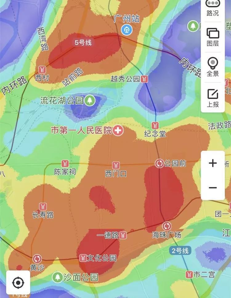 广州楼盘热力图,靠滴滴买别墅