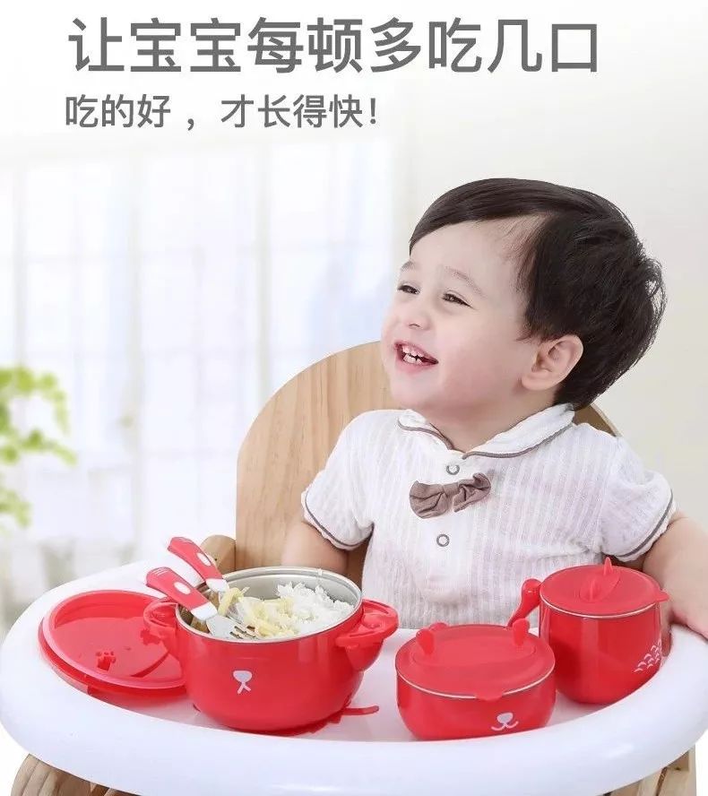 目前用过最满意的不锈钢儿童餐具，市面最高品质，五件套只要89元