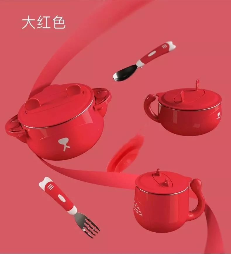 目前用过最满意的不锈钢儿童餐具，市面最高品质，五件套只要89元