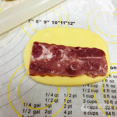 芝士培根面包图片,培根香葱芝士面包视频