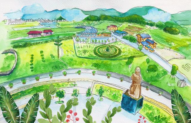 手绘贵阳国际中心,手绘贵阳地图简单又漂亮