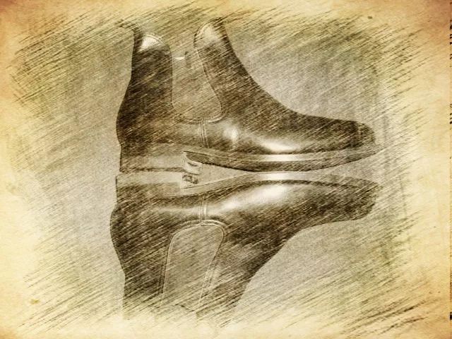 脚下的鞋走过的路