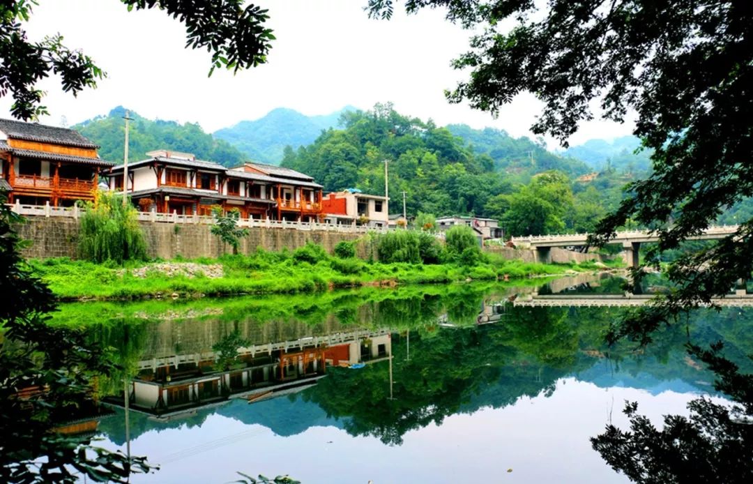 康县县城,过去的康县