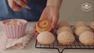 超好吃的蜜桃泡芙,超过100个赞的美食