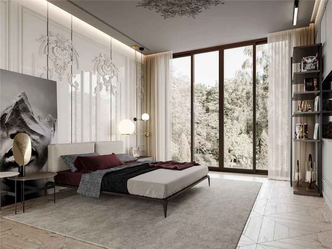 现代简约风在奢华中自由游走，这样的家谁不爱？