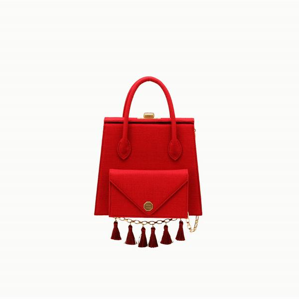 复古风包袋,秋冬款包包设计感