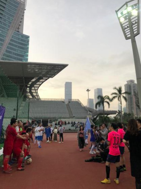 运动碰撞艺术，激情十足·深圳湛江设计力量首届“湛设杯”足球赛开幕