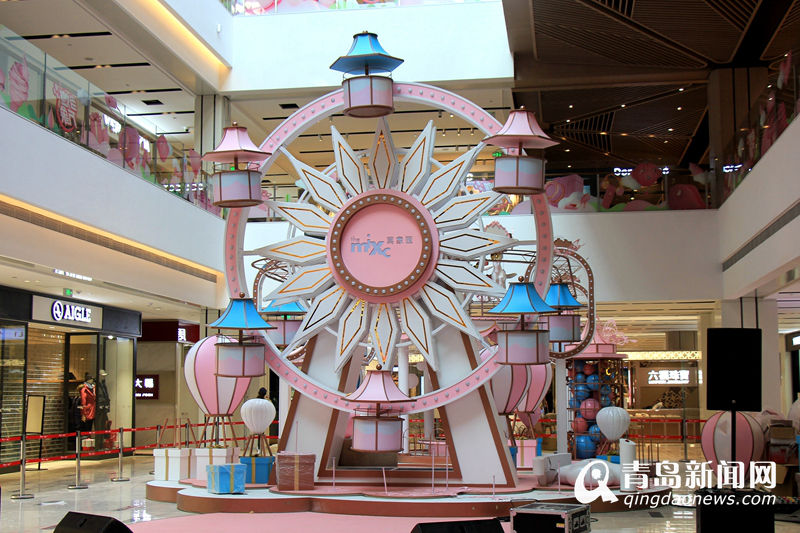 城阳万象汇俯瞰,城阳万象汇景色