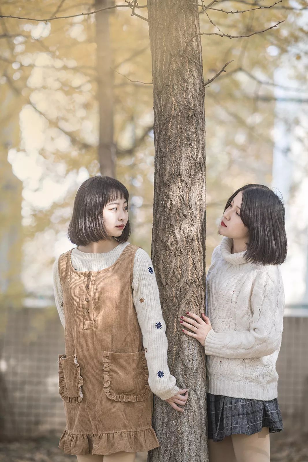 “妈，我在华师看了一场金黄色的雪！”