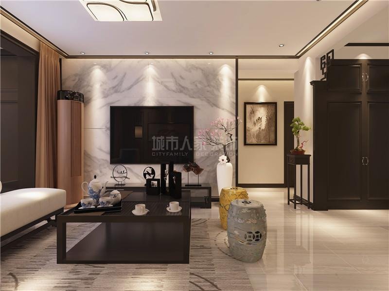 仅仅花了6万元，就把149.89平米的四居室装修的美轮美奂！-金辉悦府装修