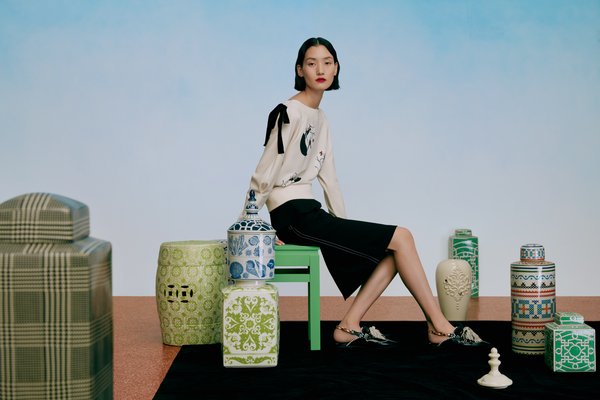 lily商务时装发布会,lily高定服饰