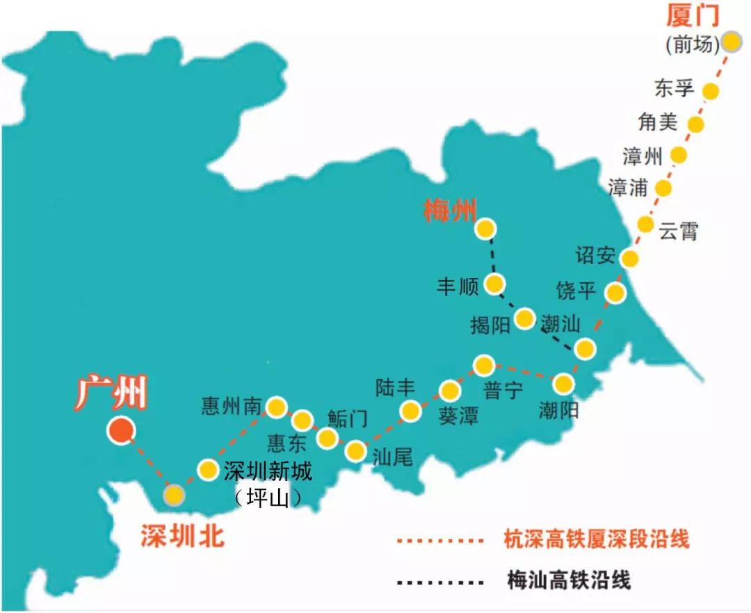 深圳直达梅州高铁规划,梅州高铁什么时候可以直达深圳