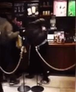 2019星巴克猫爪杯事件,星巴克猫爪杯打架事件