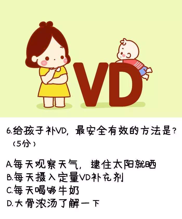 老母亲带娃业务能力测试（2019版）