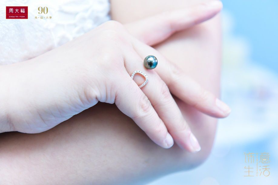 周大福轻奢美饰,周大福新版三件套