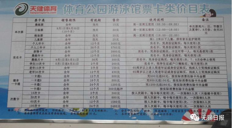 无锡市体育馆开放时间,无锡新体育馆收费标准