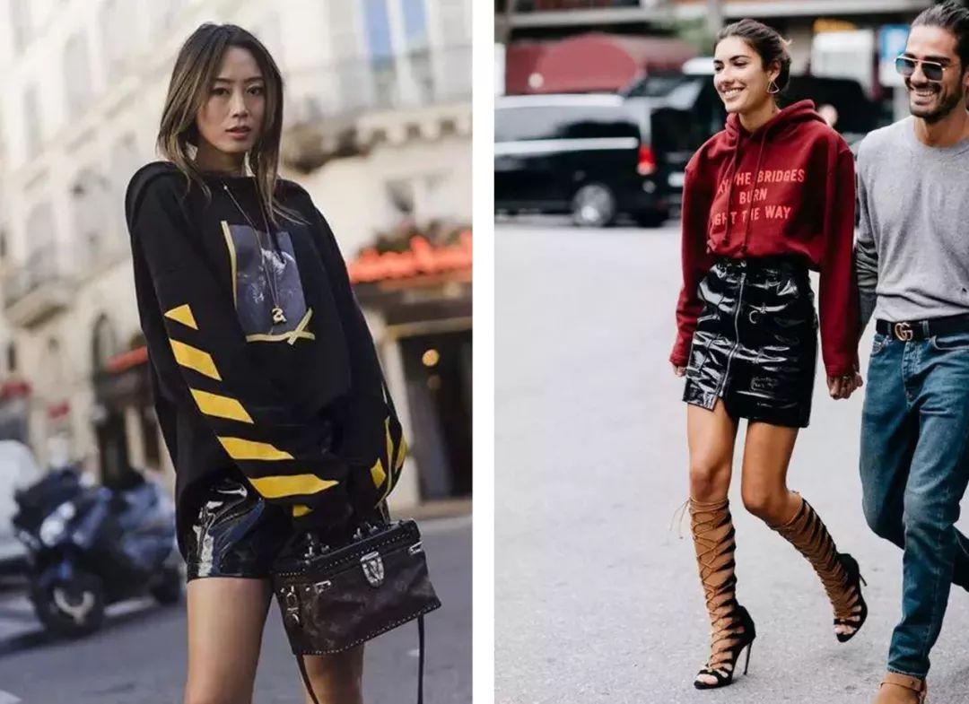 秋冬流行卫衣这么穿超时髦,这些卫衣穿搭好看显瘦更时髦