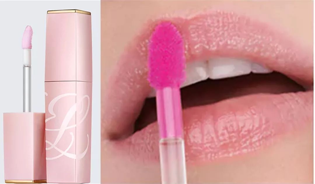 让女生怦然心动的口红,网红少女心爆款口红粉色系正方形