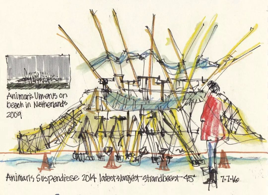 海边，他养了一群吃风的怪兽