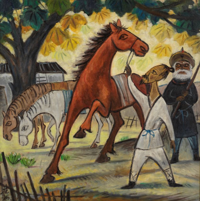 海外藏家藏中国古字画,邦瀚斯书画作品欣赏