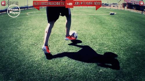 足球带球射门技巧,日本足球青训12种横向带球技巧