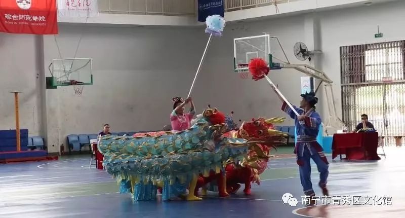 群龙聚首贺新春,青秀区国际传统舞龙邀请赛