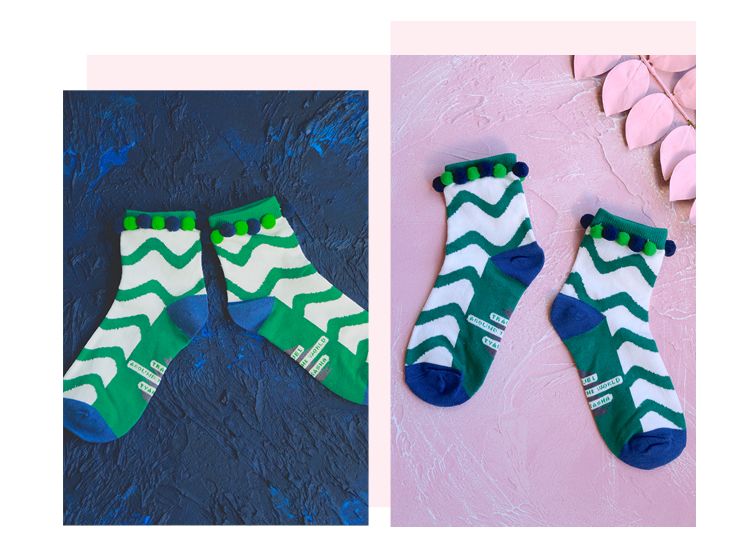 淘宝长款厚袜子推荐,淘宝推荐中长泡泡袜