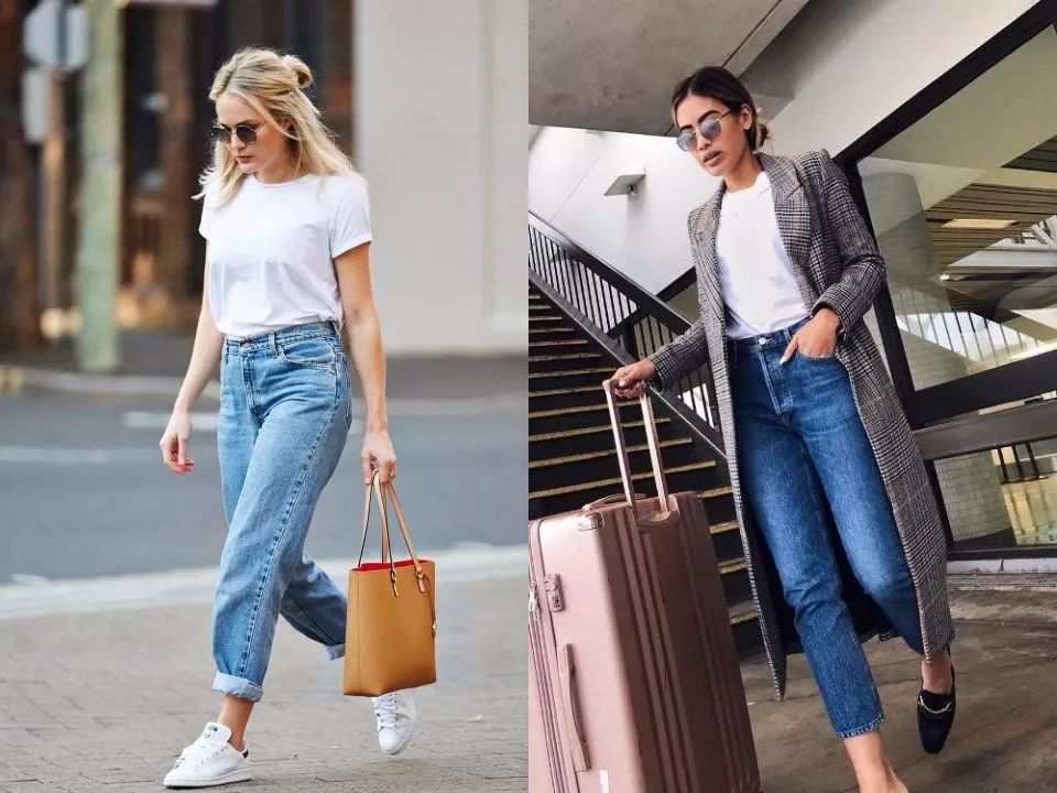 白t打底推荐显瘦秋,好看的白t显瘦又百搭