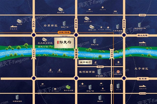 蚌埠淮上区房企,房企助推城市品质提升