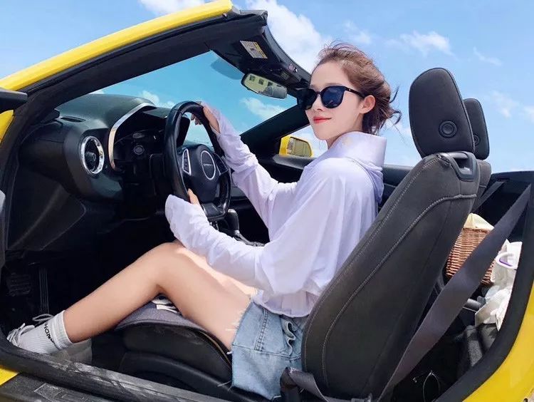 防晒衣仙女连帽,冰感夏季连帽防晒衣