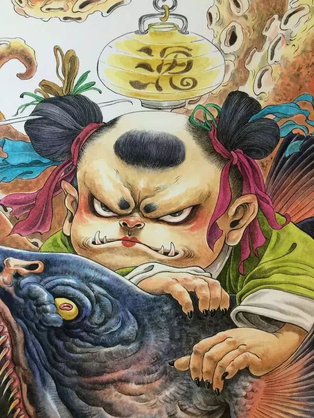 太震撼了！85后帅哥笔下的鬼神世界，迷倒了上万人......