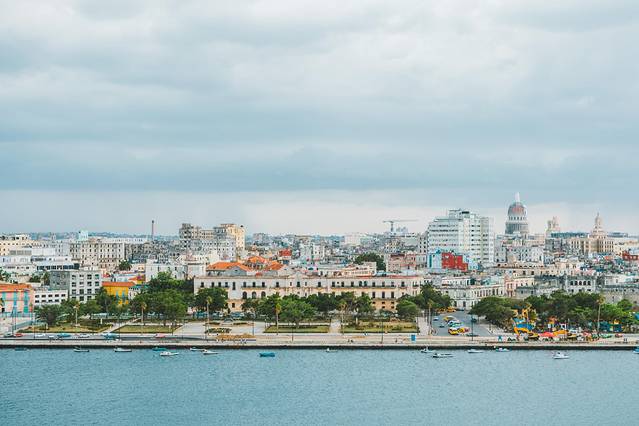 古巴老爷车日落,古巴旅行全记
