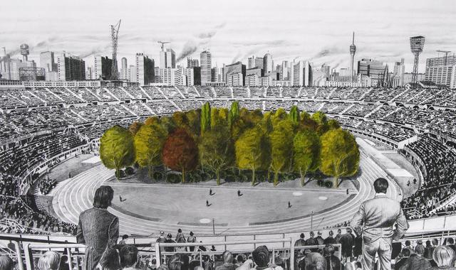 为抗议气候变化,巴塞尔策展人计划在体育场内种植299棵树