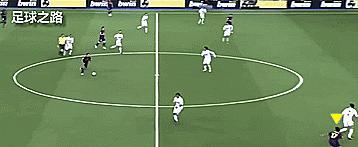 足球基本功训练控球教学慢动作,足球前锋跑位教学