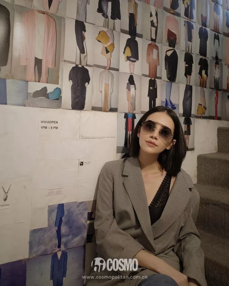 洪欣时尚穿搭,52岁洪欣日不落蔡依林