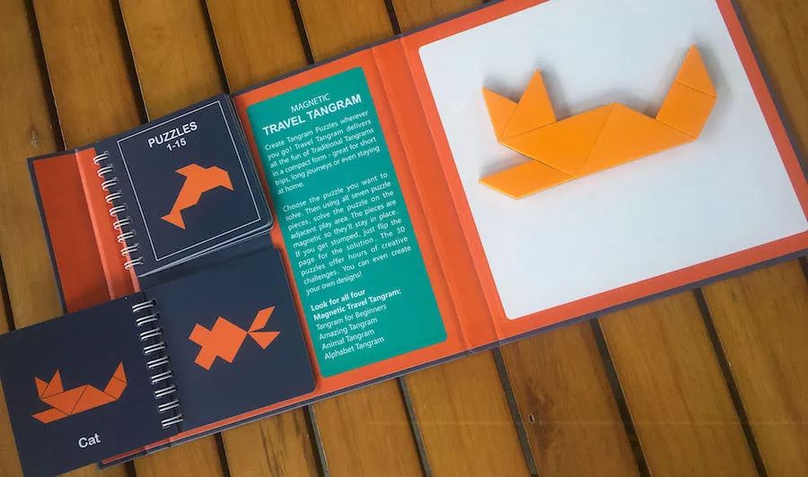 七巧板教具适用于哪个年龄段,儿童七巧板木质磁性教具益智玩具