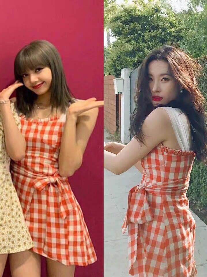 lisa平价打歌服,lisa蓝色打歌服