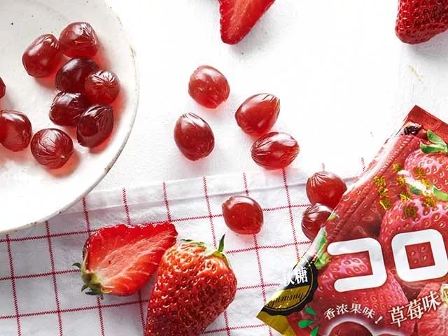 真正的水果软糖,悠哈果汁软糖日本原装