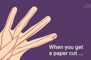 为什么被纸割到很疼,手指被纸割破