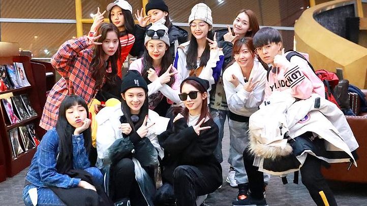 坤音四子团灭完整版,乐华七子dream和火箭少女101