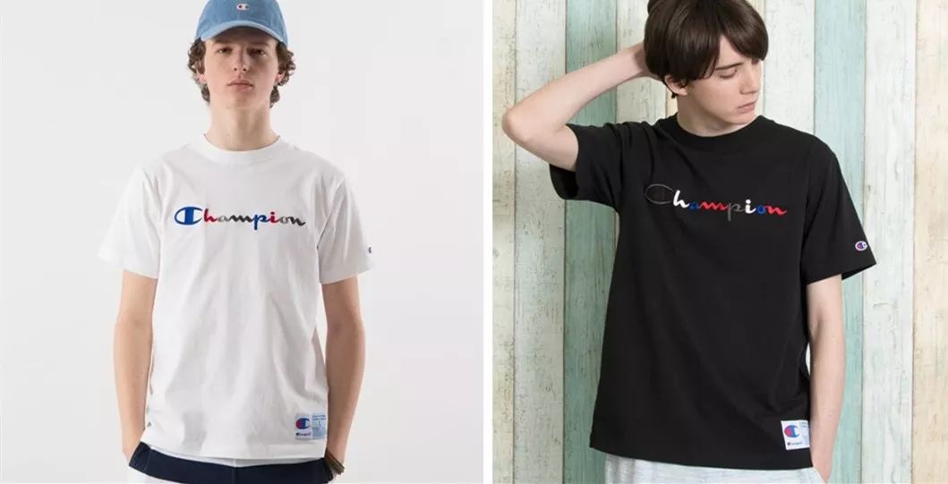 champion明星穿搭,全新champion冠军日版圆领卫衣