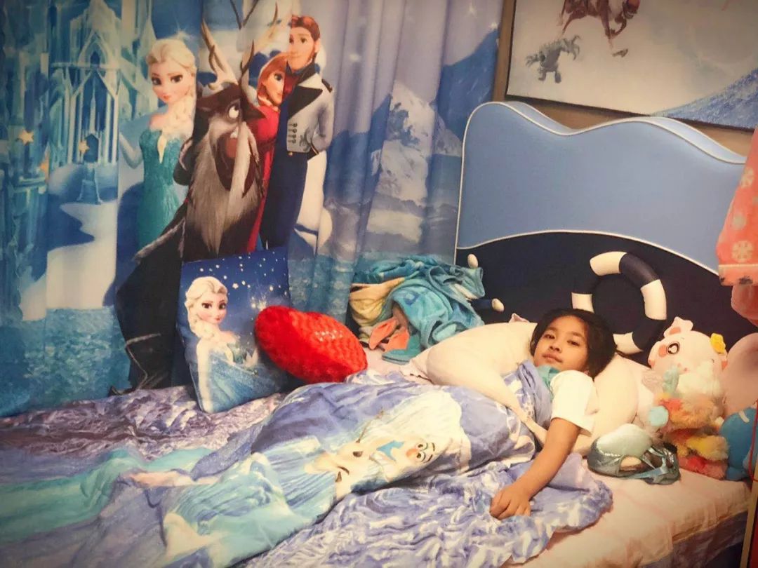 冰雪奇缘主题的儿童房,冰雪奇缘主题儿童房