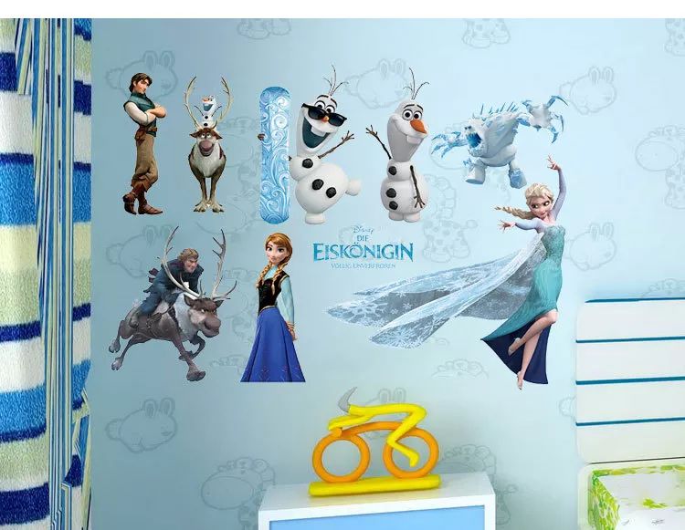冰雪奇缘主题的儿童房,冰雪奇缘主题儿童房