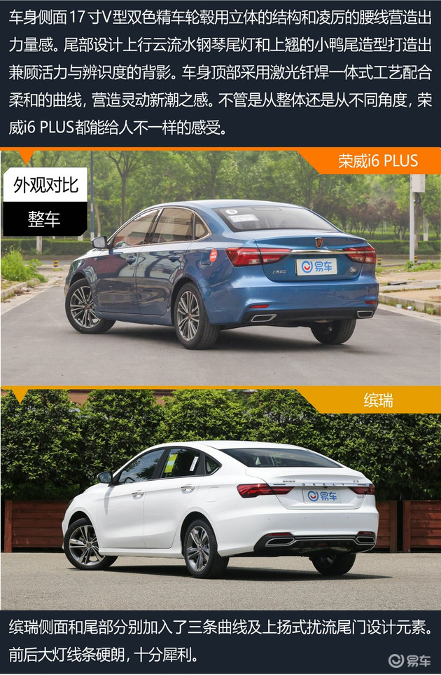 荣威i6对比荣威360plus,荣威i6对比吉利博瑞