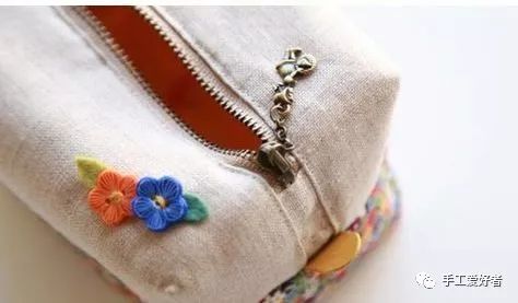 做收纳包简单又好看,手工布艺收纳小包制作方法