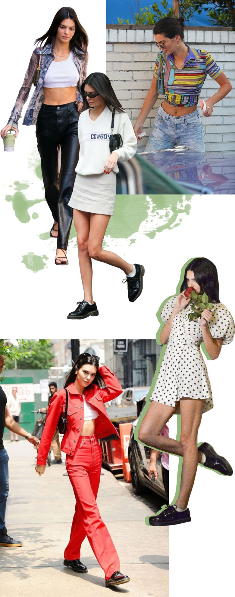 肯豆辣妹发型怎么弄,肯豆最新私服搭配图