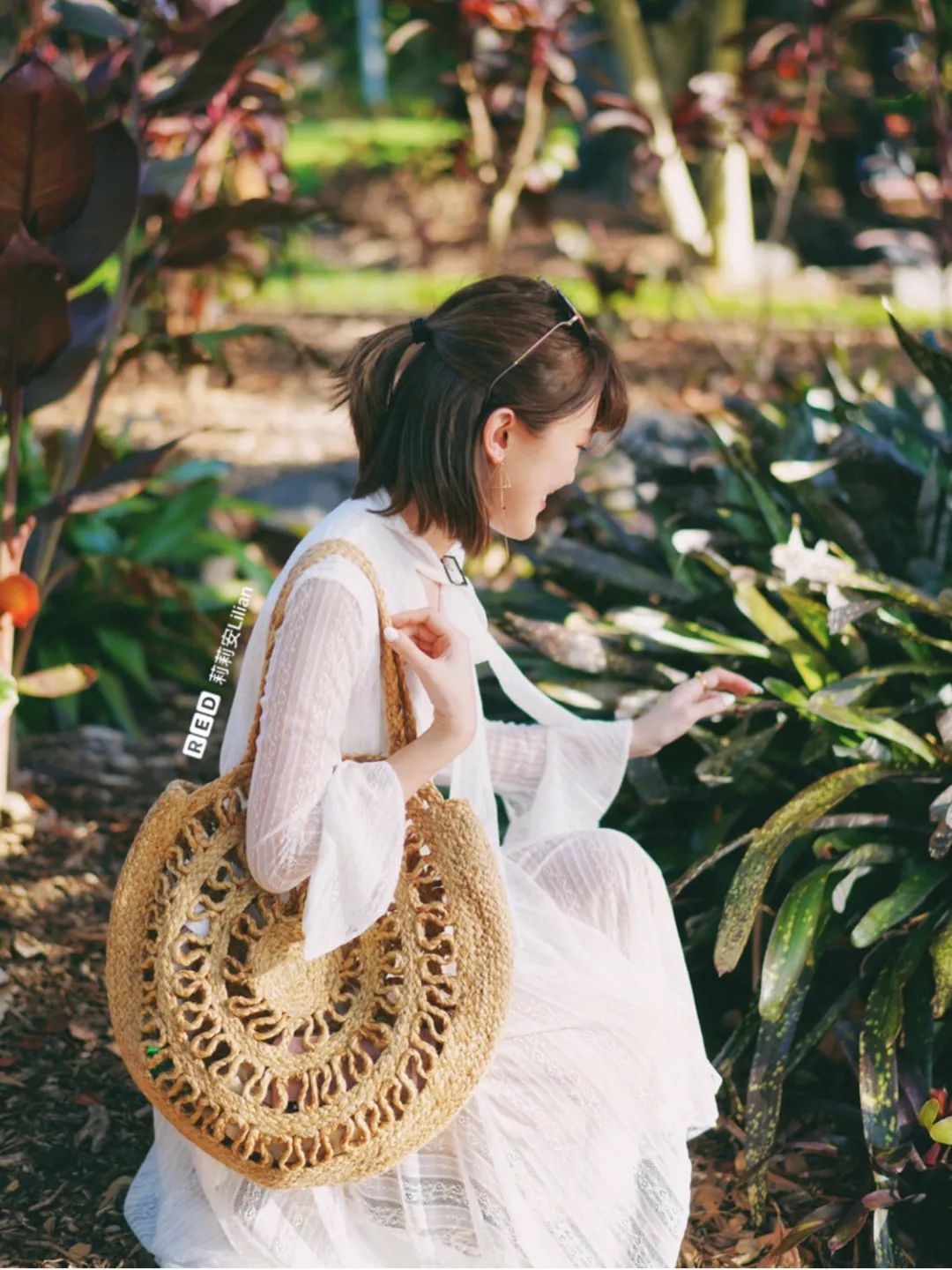 不是菜篮子不好看,这50款明星潮人都爱的草编包,才没有过时