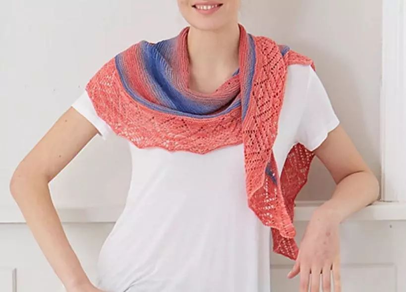 一线连钩成人连衣裙教程,拼花钩衣一线连