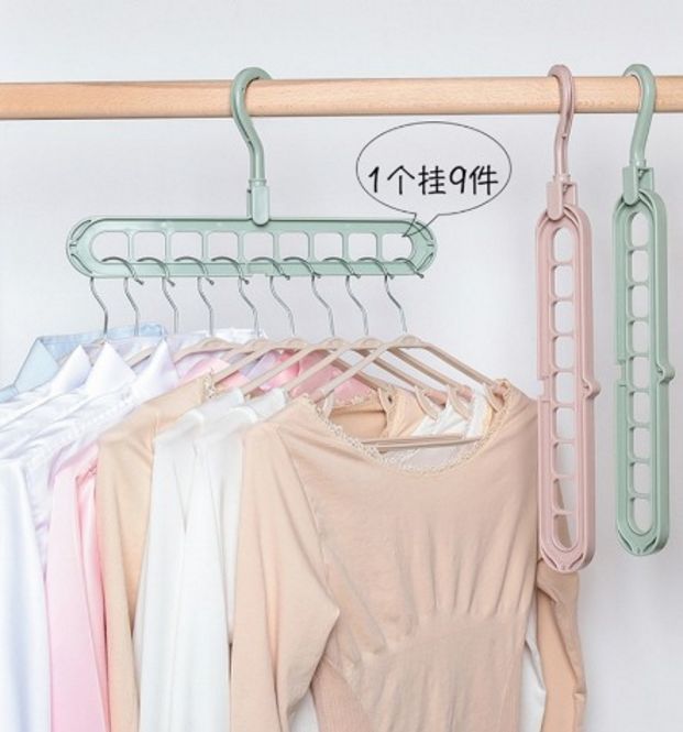 魔术衣架可以挂几件衣服,魔术衣架1个顶8个衣柜瞬间扩容8倍