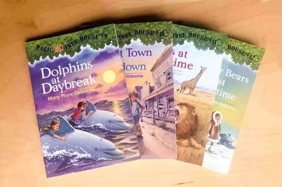 树屋英文原版书单推荐,英文童书神秘树屋